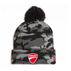 TONAL CAMO BOBBLE BEANIE 毛帽